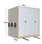 rayonnage mobile 3 bases